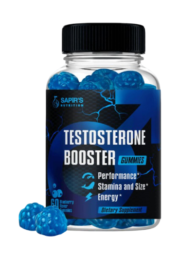Sapir's Nutrition: Testosterone Booster - 60 Gummies