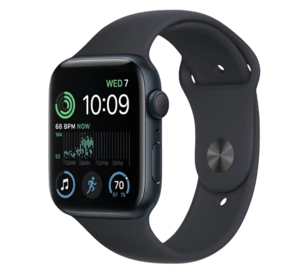 Apple Watch SE Series 2 (Midnight) Sport Band (Black)