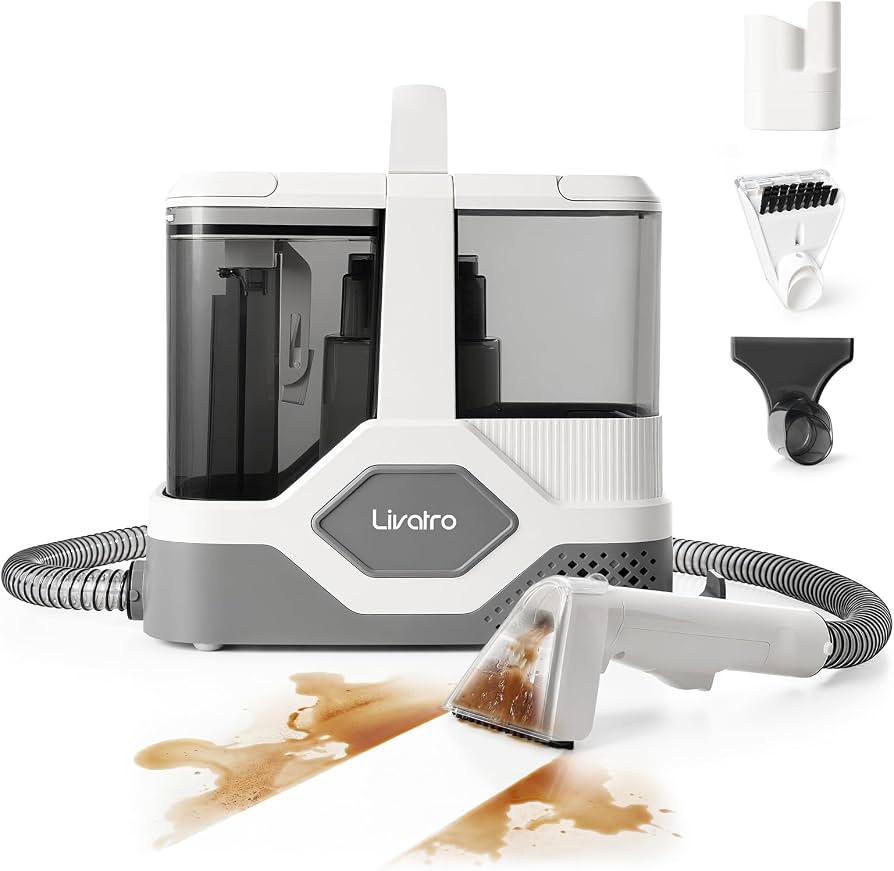 Livatro: 600W Portable Carpet & Upholstery Cleaner Washer