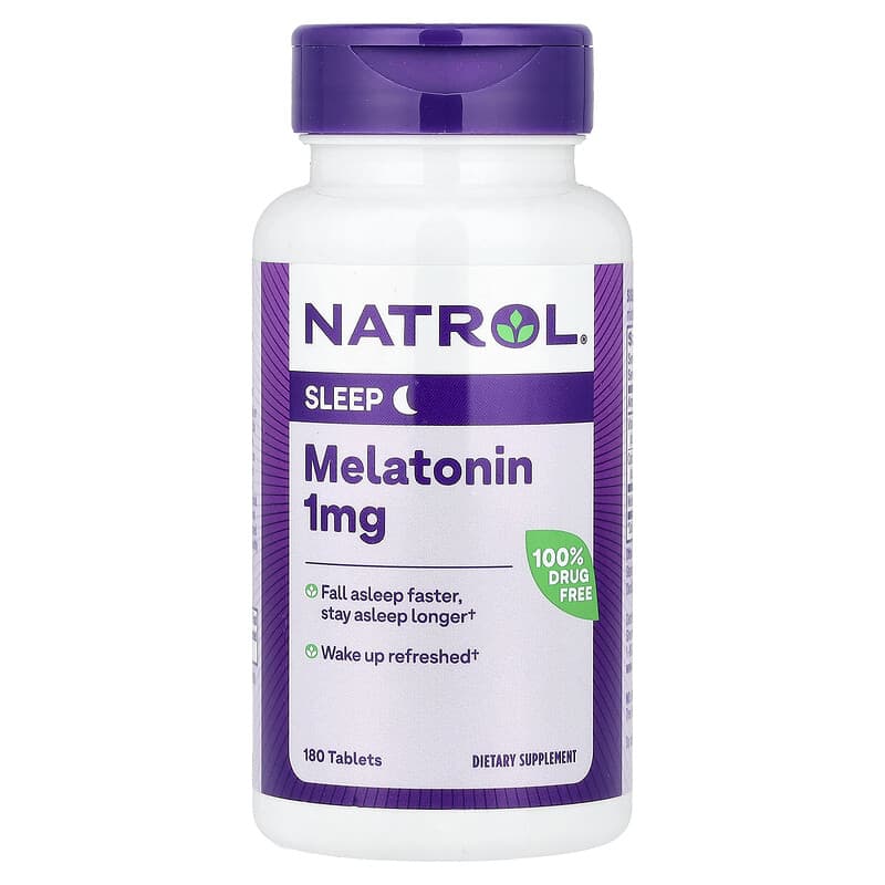Natrol: Melatonin 1 mg (180 Tablets)