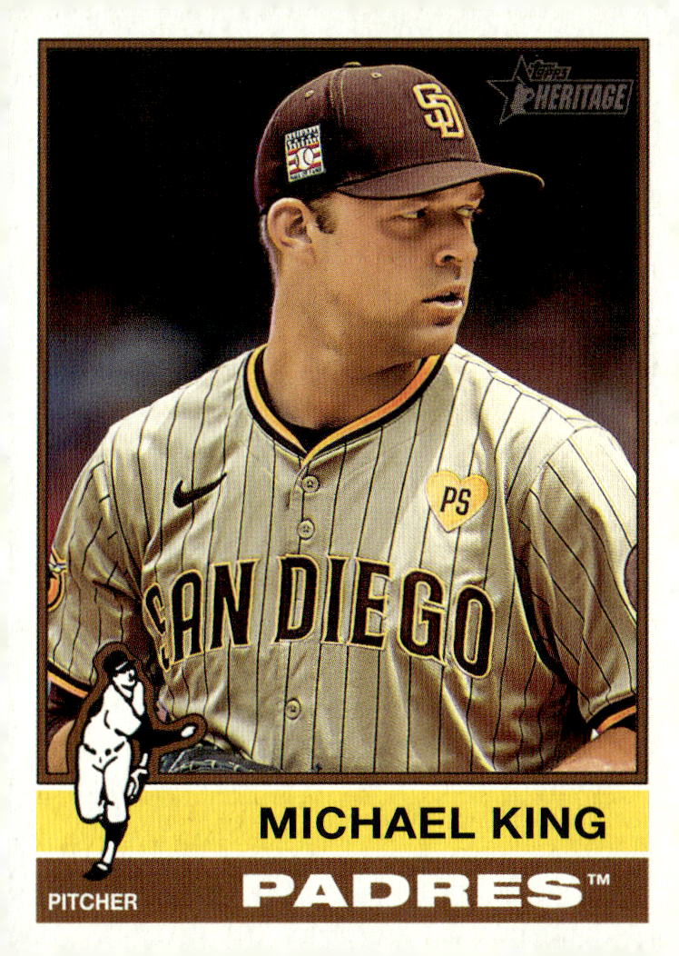 2025 Topps Heritage #105 Michael King