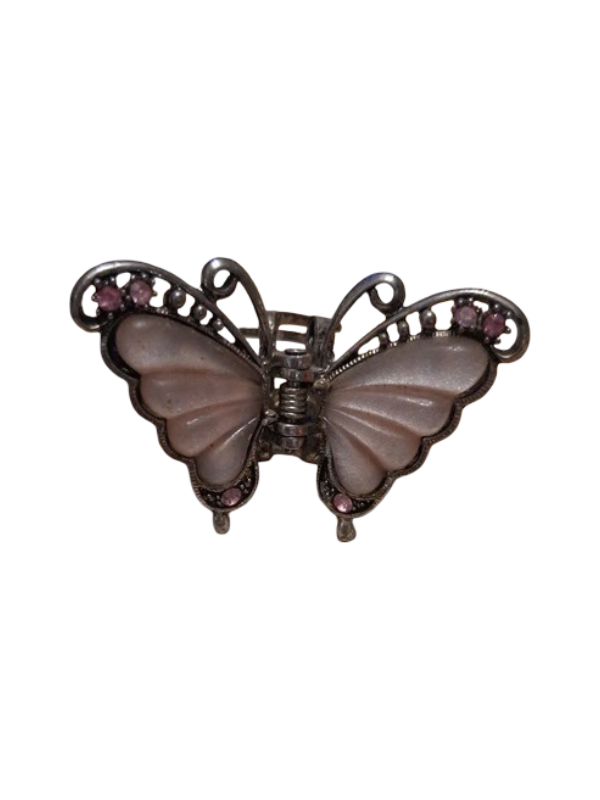 Butterfly Hair Clip (Pink)
