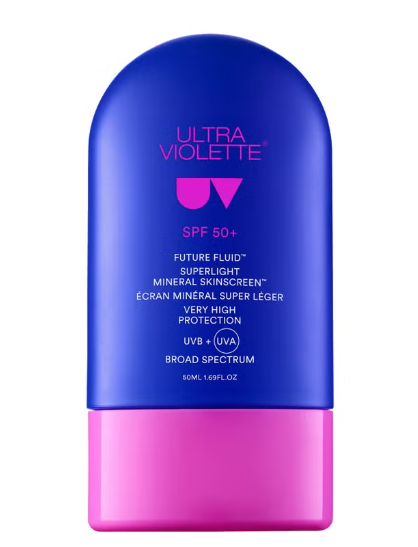 Ultra Violette: Future Fluid SPF 50+ Superlight Mineral SkinScreen - 50ml