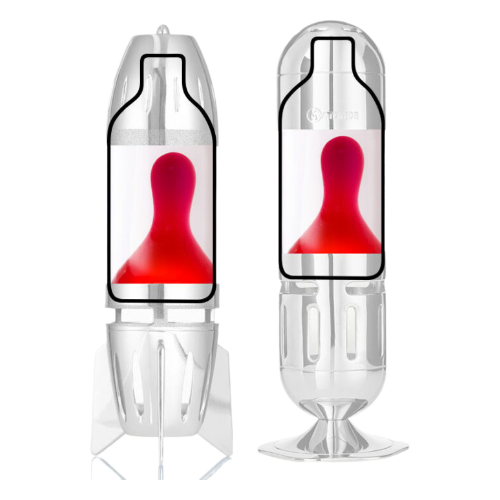 Fireflow, Pod And Pod + Lava Lamp Bottle (Clear Red)