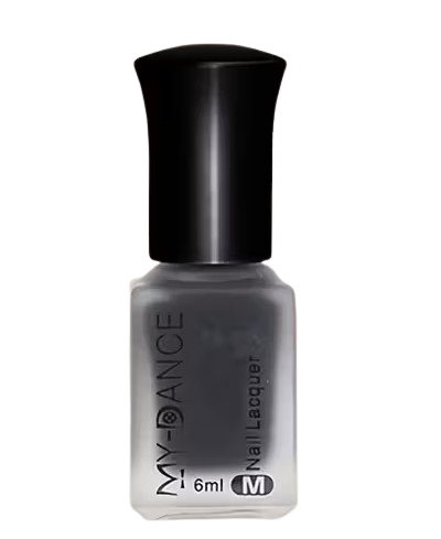 My Dance: Matte Finish Nail Polish - 6ml (Black)