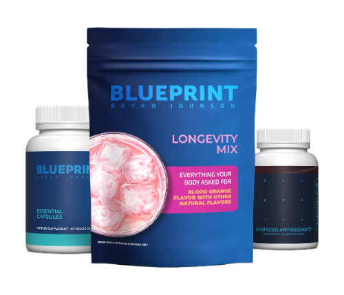 Essentials Stack (Longevity Mix, Essential Capsules And Advanced Antioxidants)