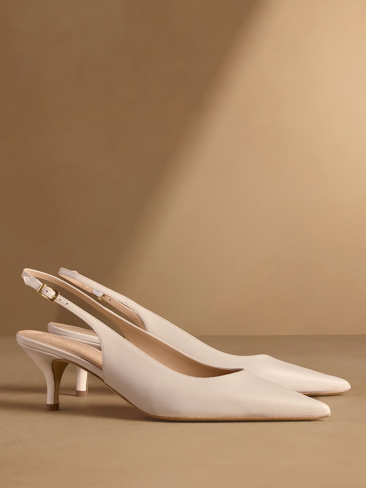 Women's Hillcliffe Sling Heels (Oat)