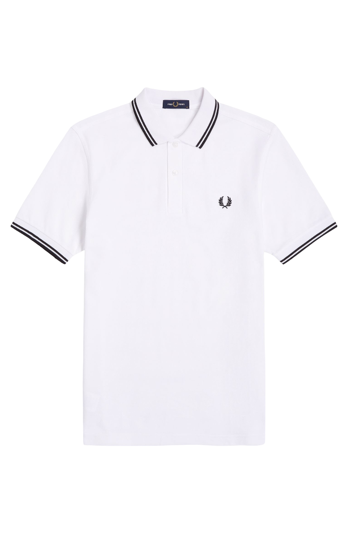 The Adaptive Fred Perry Shirt (White)
