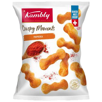 Kambly: Crispy Moments Paprika Baked Wheat Pastry - 75g