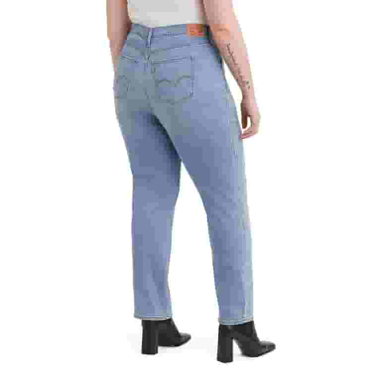 Women's Levi's: 724 High Rise Straight Plus Size Jeans (Eternal Indigo)