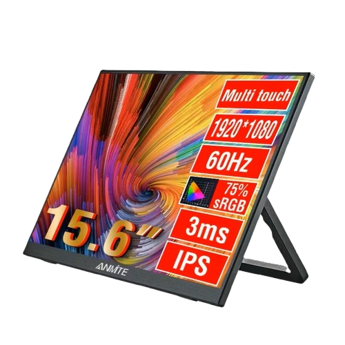 Amate: 15.6 Inch Portable Touch Screen Monitor