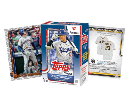 2025 Topps Baseball Series 2 Factory Sealed Fanatics Exclusive Value Box