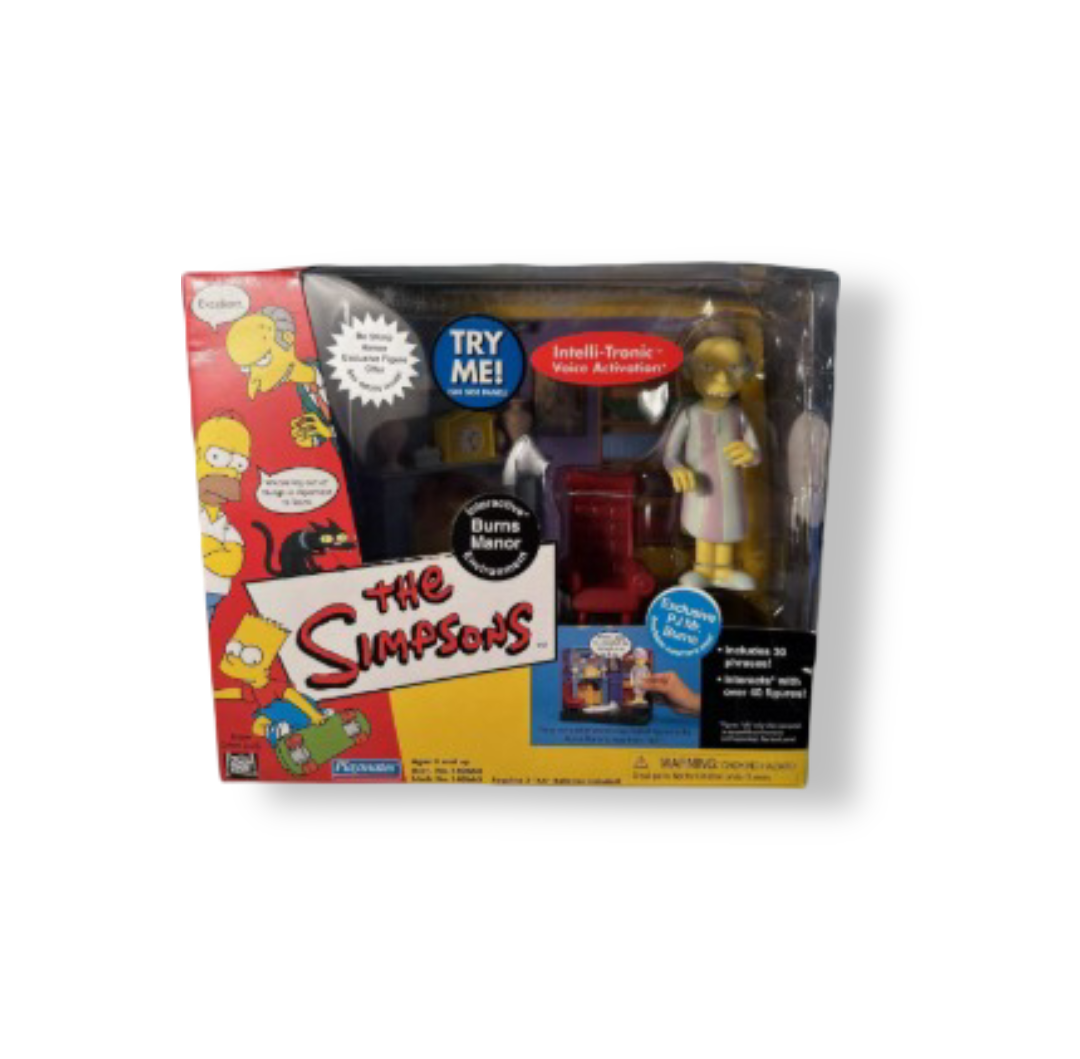 The Simpsons Main Street Interactive 2002 Playset