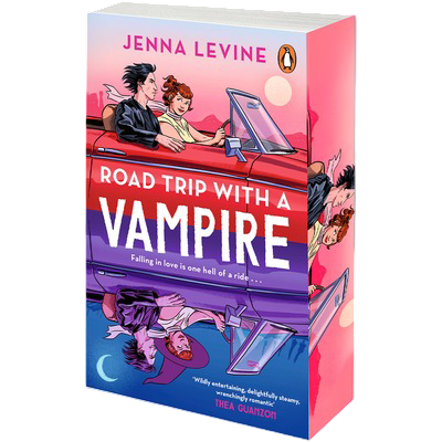 Road Trip with a Vampire: Exclusive Sprayed Edge By Jenna Levine