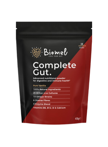 Biomel: Complete Gut - 450g (Pure Vanilla)