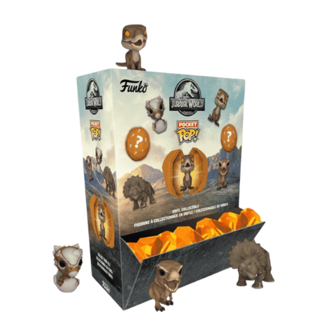 Jurassic World: Mystery Pocket Amber Jurassic World Pop!