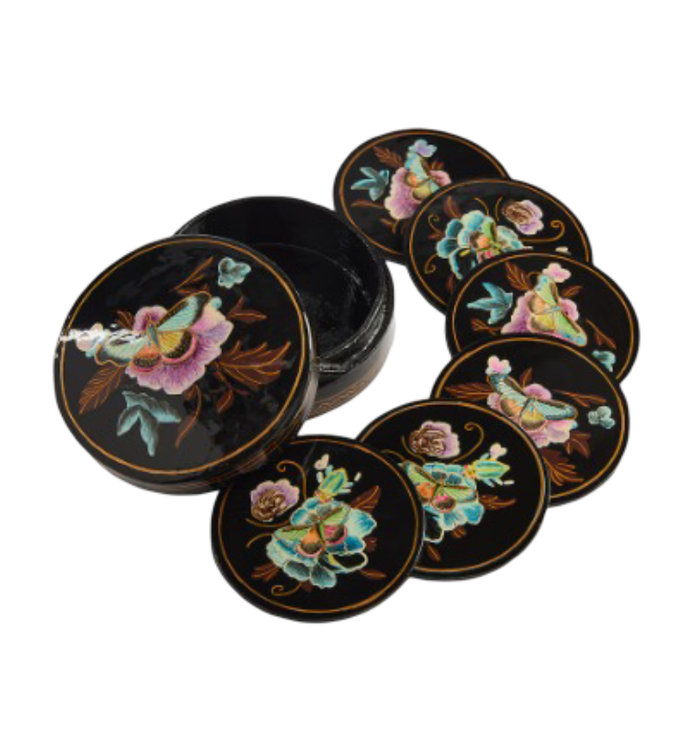 Honest: Floral Coasters (Set Of 3)