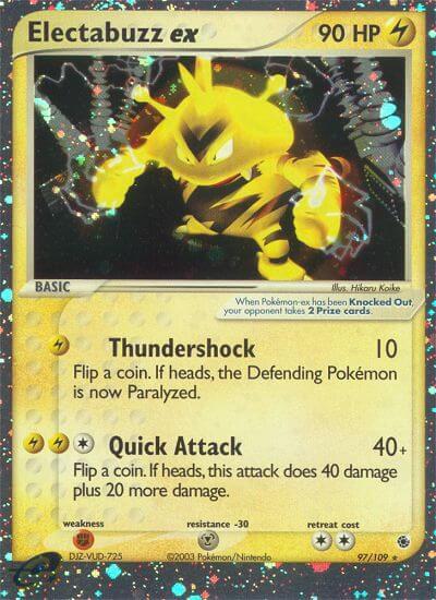 Pokémon TCG: Electabuzz EX (25 FR - MCD19F)