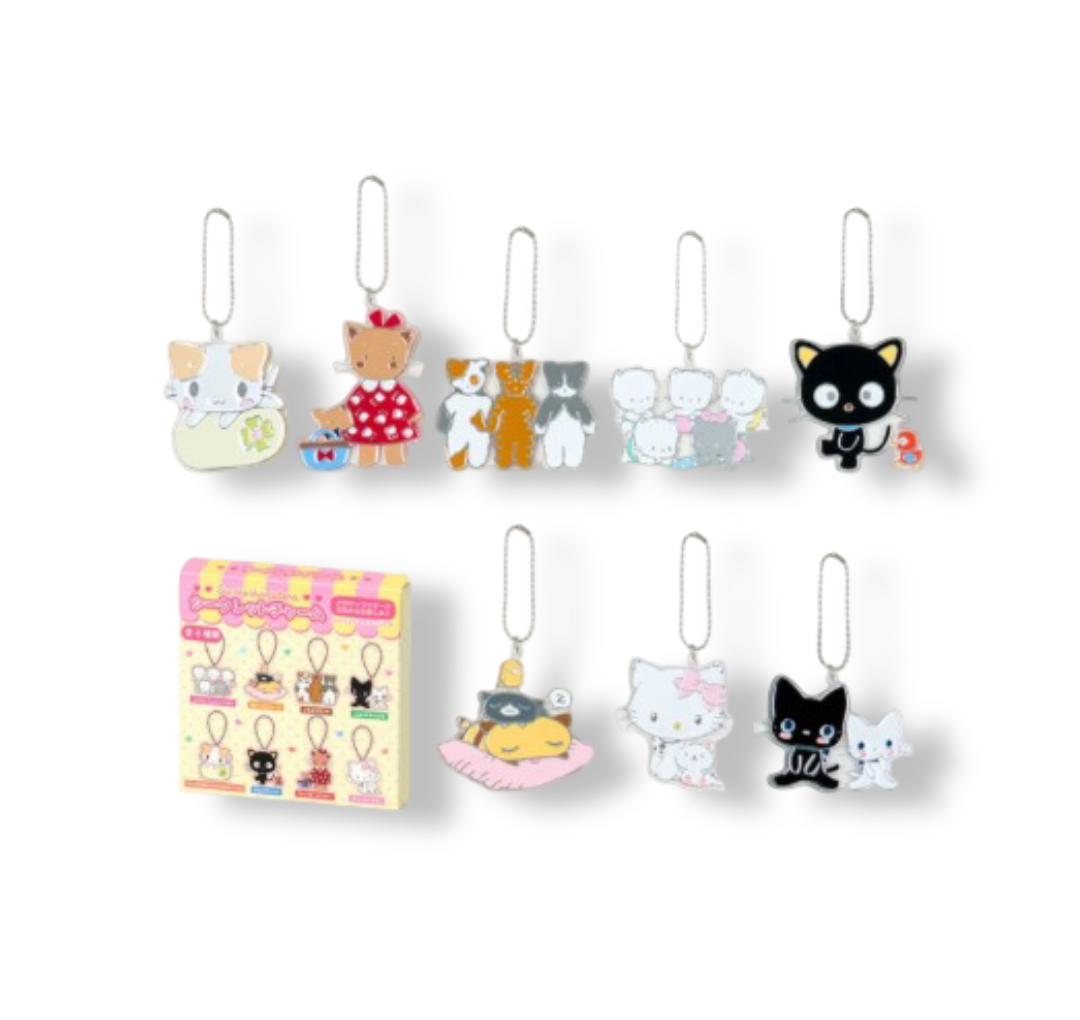 Sanrio Characters Bag Charm Blind Box (Sanrio Cat Club Series)