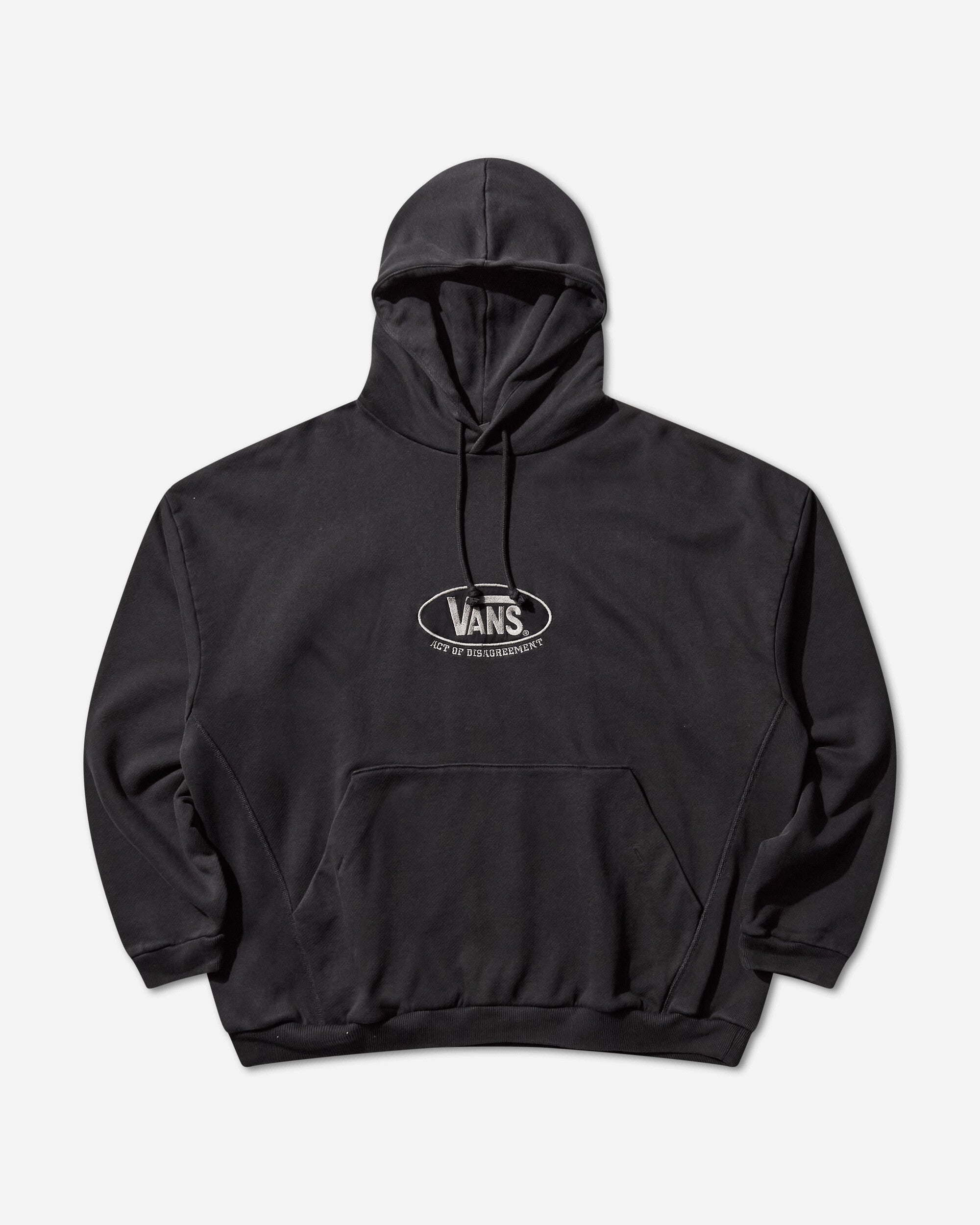 Act of Disagreement Oval Logo Hoodie (Black)