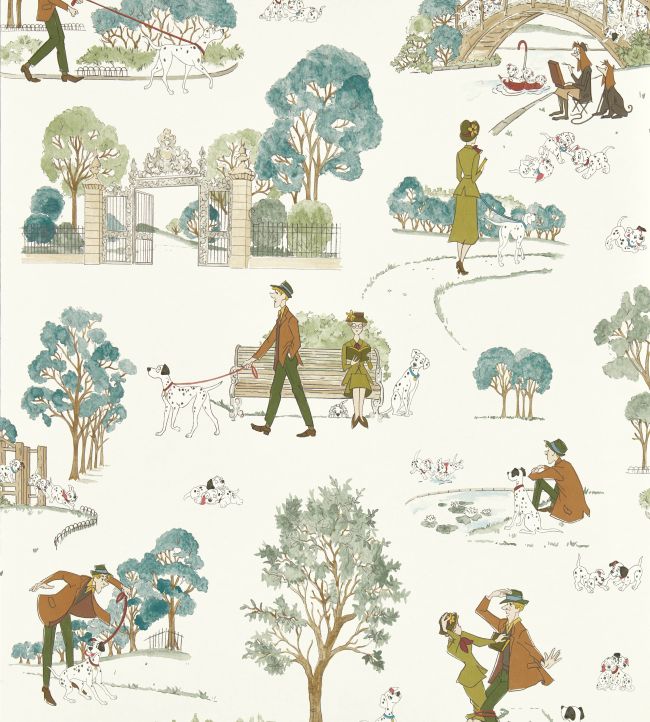 Sanderson: 101 Dalmatians Wallpaper