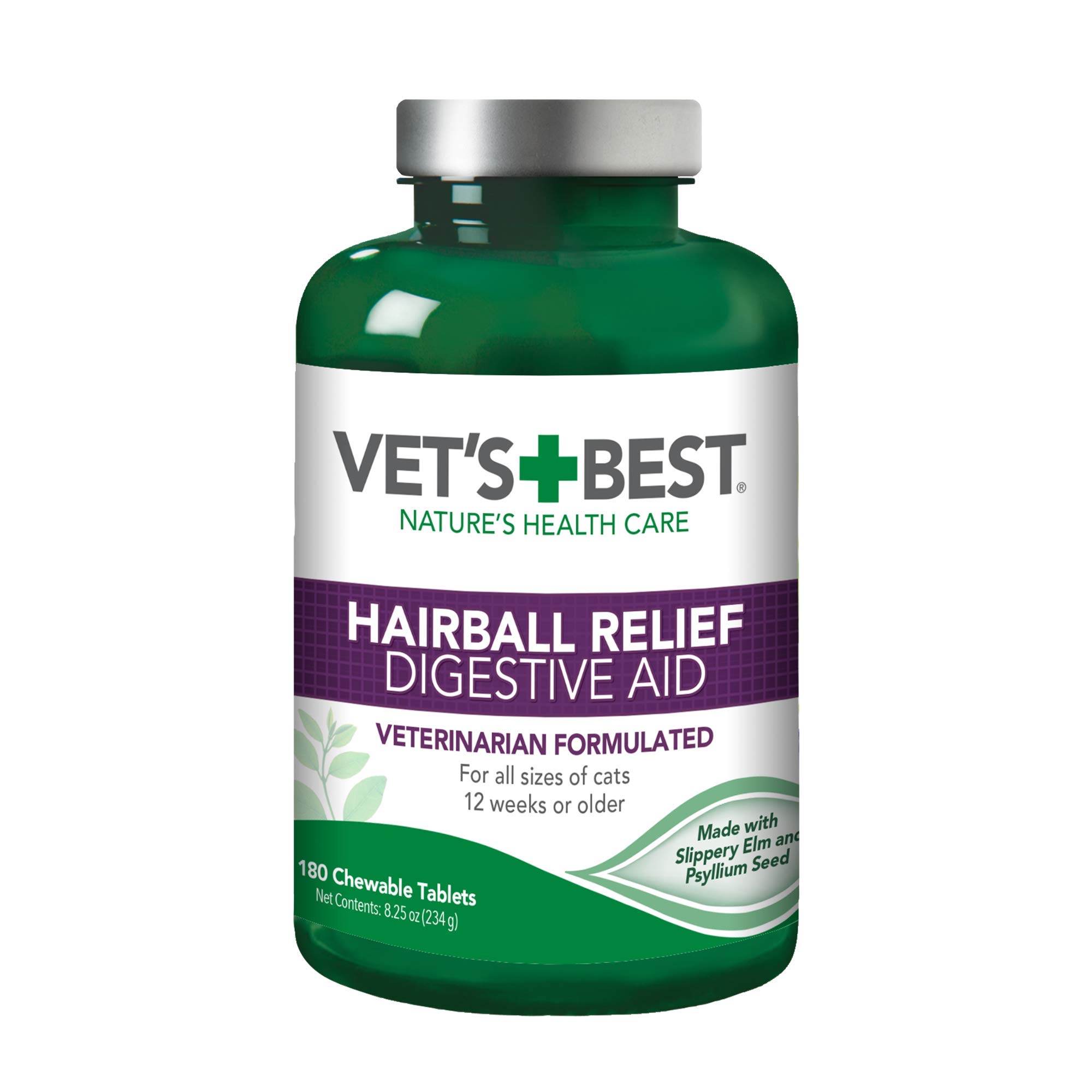 Vet's Best: Cat Hairball Relief Digestive Aid (60 Tablets)