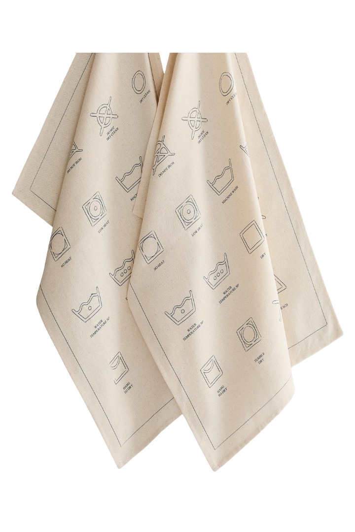 Set Of Cotton Tea Towels (Set Of 2)