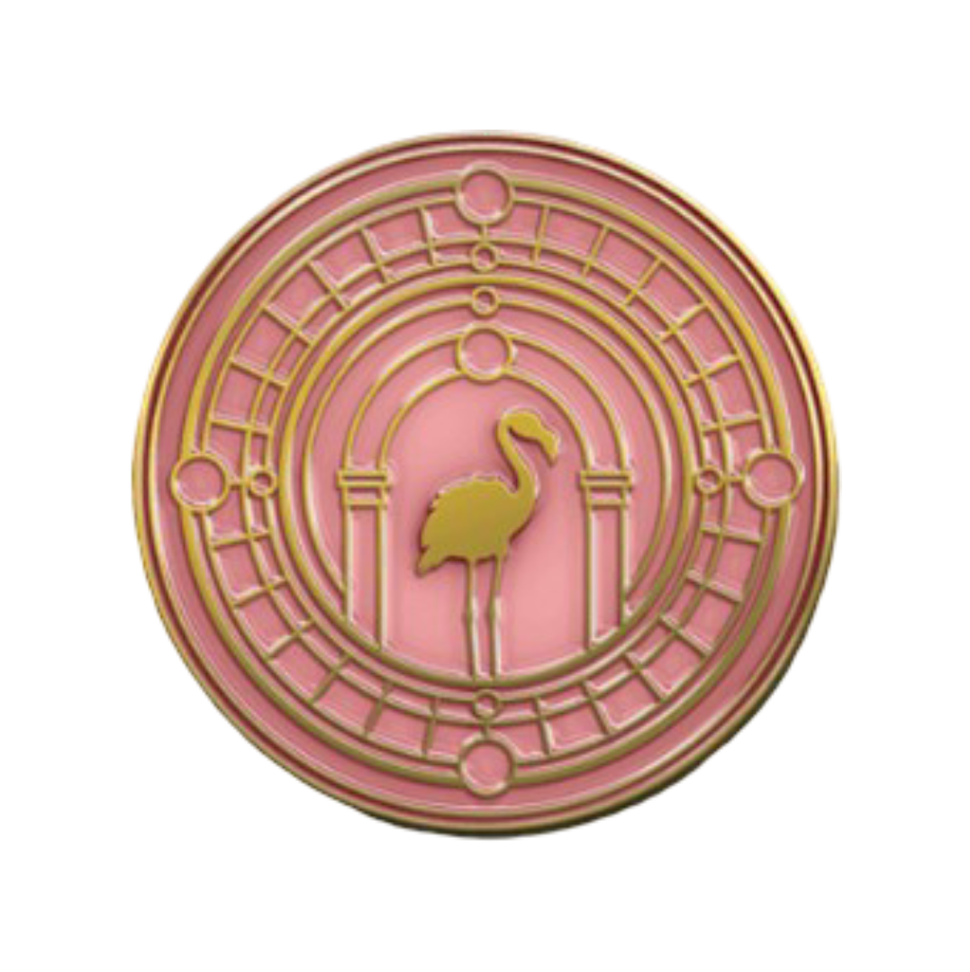 Flamingo Brooch - Feathered Host