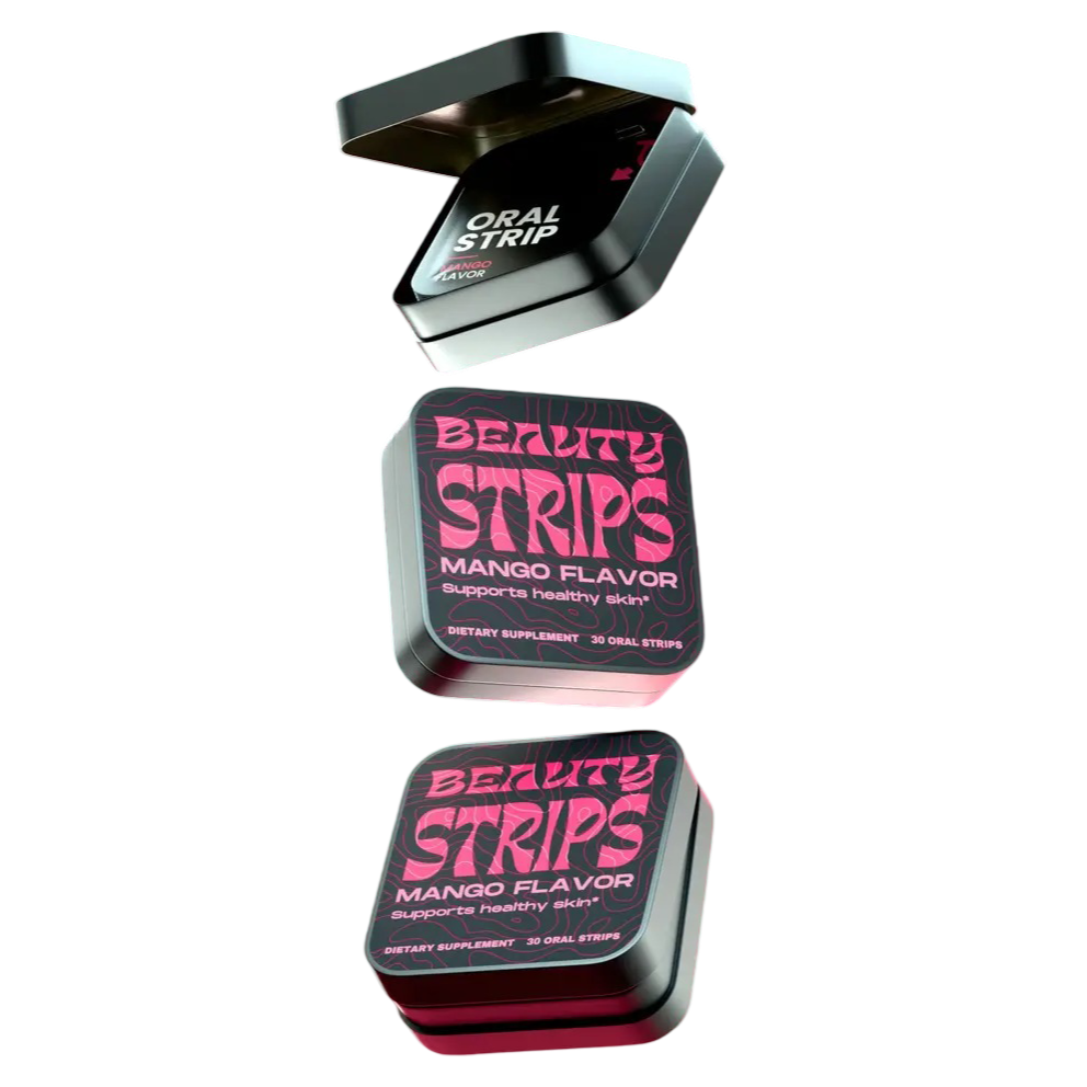 Beauty + Collagen Strips (30 Oral Strips)