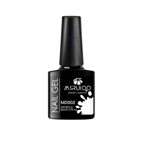 Msruioo: Gel Nail Polish - 8ml (White)