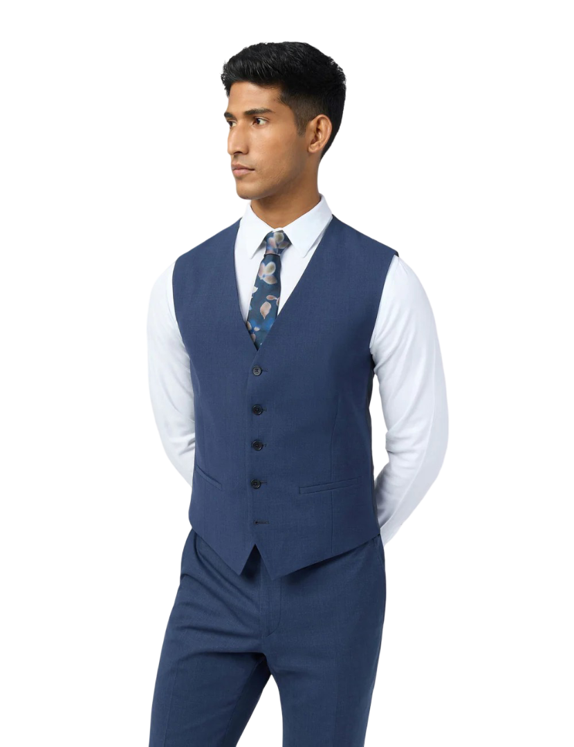 Algerw Performance Stretch Slim Fit Suit Waistcoat
