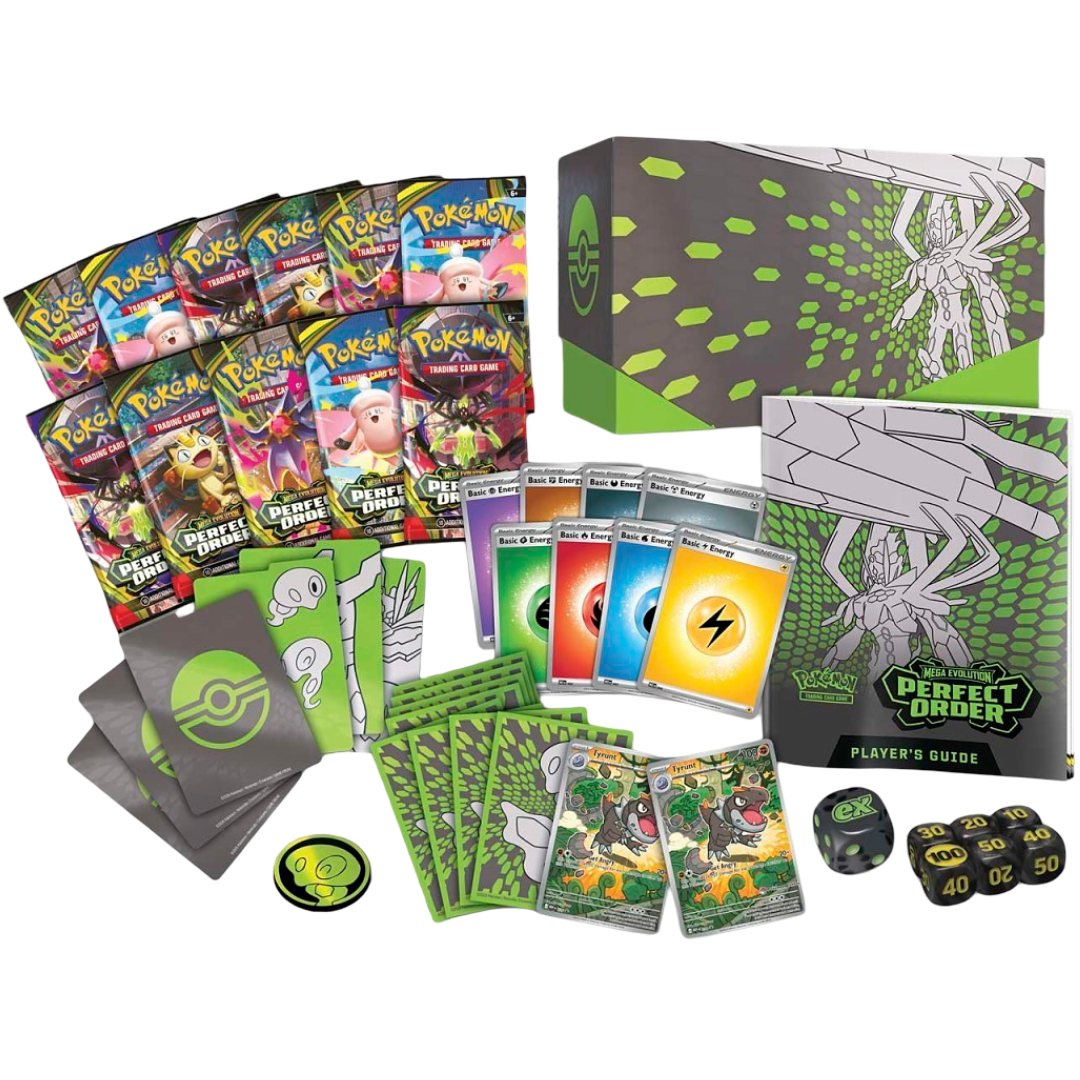 Pokemon TCG: Mega Evolution-Perfect Order Pokemon Center Elite Trainer Box