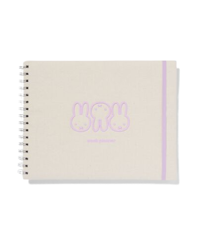 Miffy weekly planner