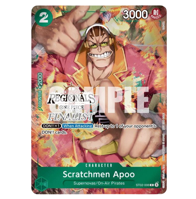 Scratchmen Apoo - One Piece Promotion Cards
