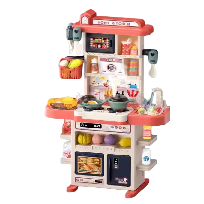 Kitchen Kids Toys Sets Pretend Spray Games 43pcs Mini Kitchen