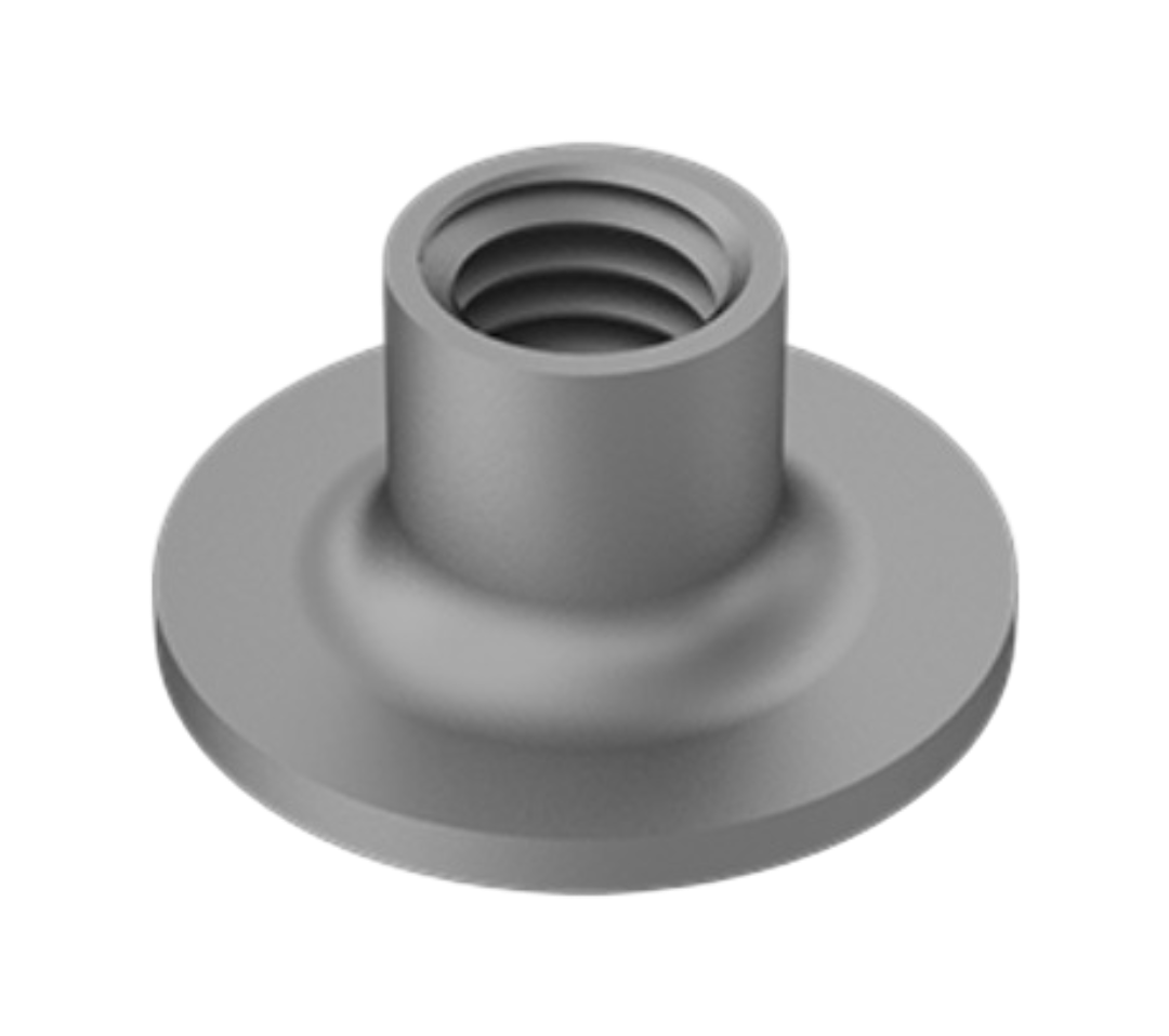 Steel Round-Base Weld Nuts