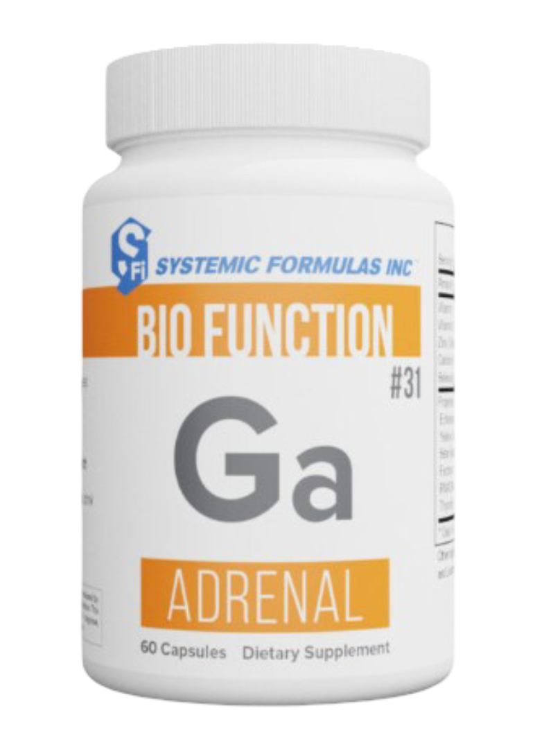 Systemic Formulas Inc: Ga - Adrenal (60 Capsules)