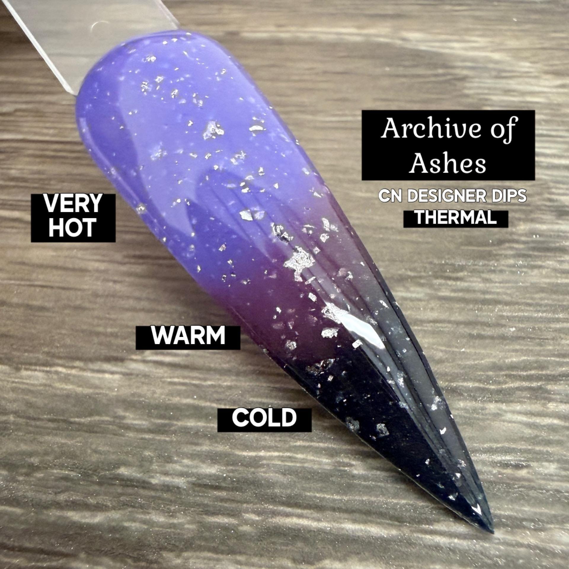 Archiv der Ashes: Acrylic Dip Powder for Nails