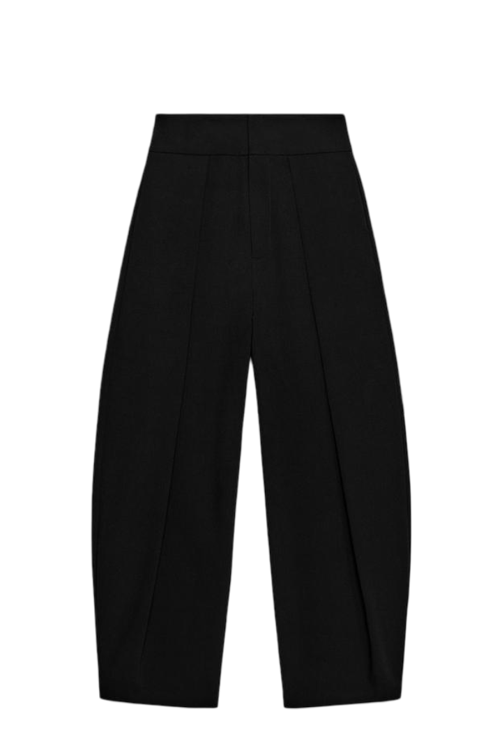 Pleated Balloon Pants