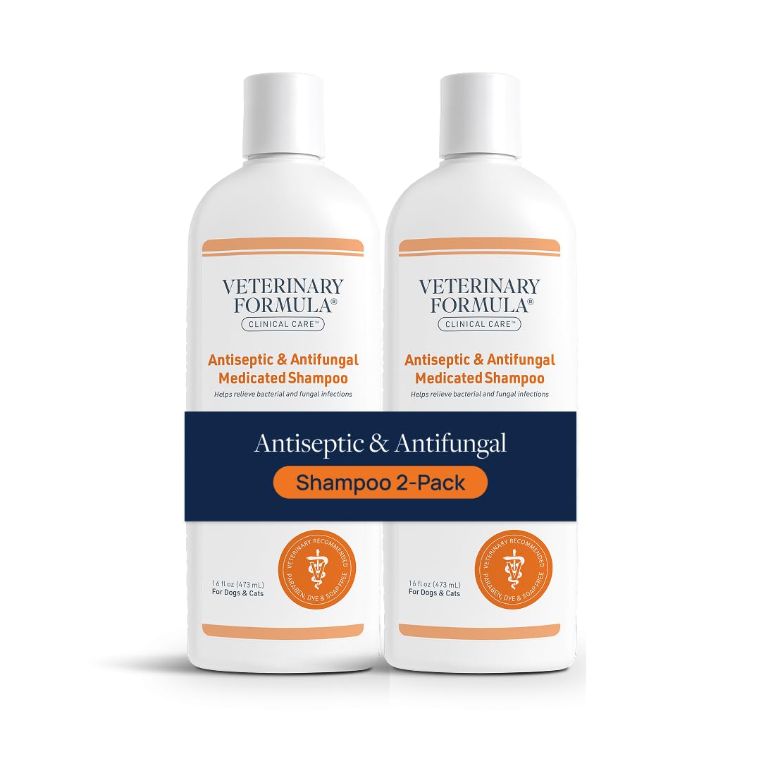 Veterinary Formula Clinical Care Antiseptic & Antifungal Shampoo (Pack of 2)
