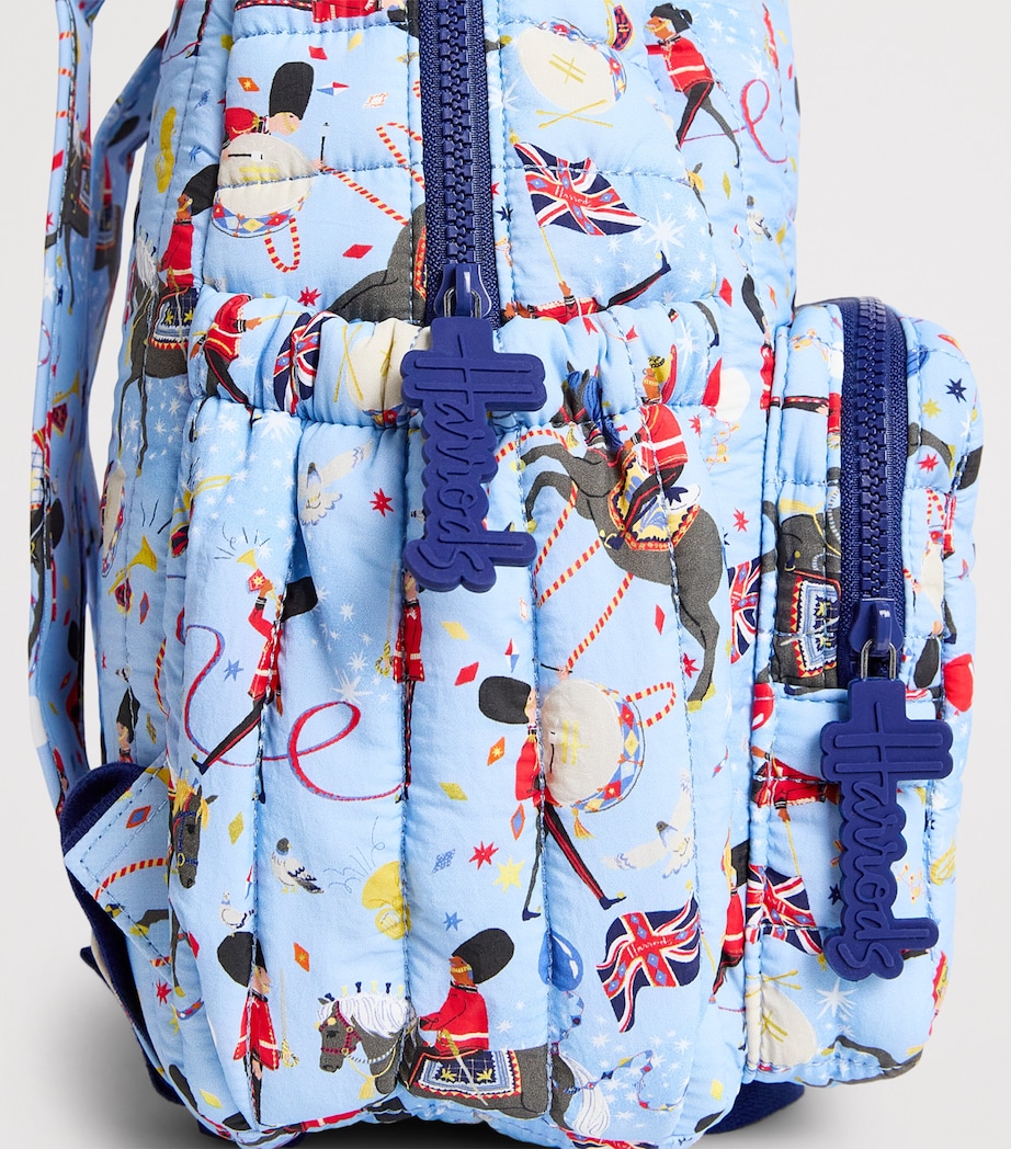 Quilted Trooping The Colour Backpack (Beige)