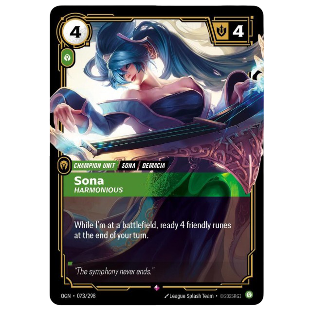 Sona - Harmonious - Origins (OGN)