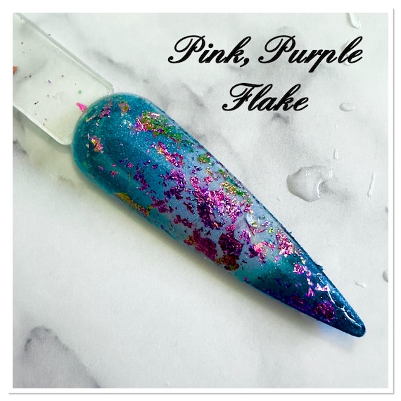 Starry Night Nail Dip Powder (Periwinkle to Dark)
