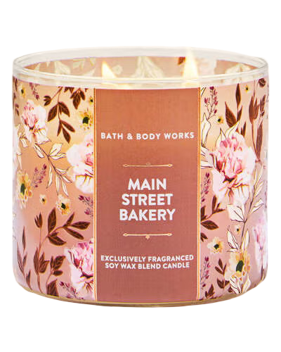 3-Wick Candle: Main Street Bakery