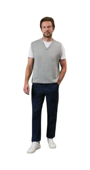 Maine: Royal Blue Premium Chino Trousers