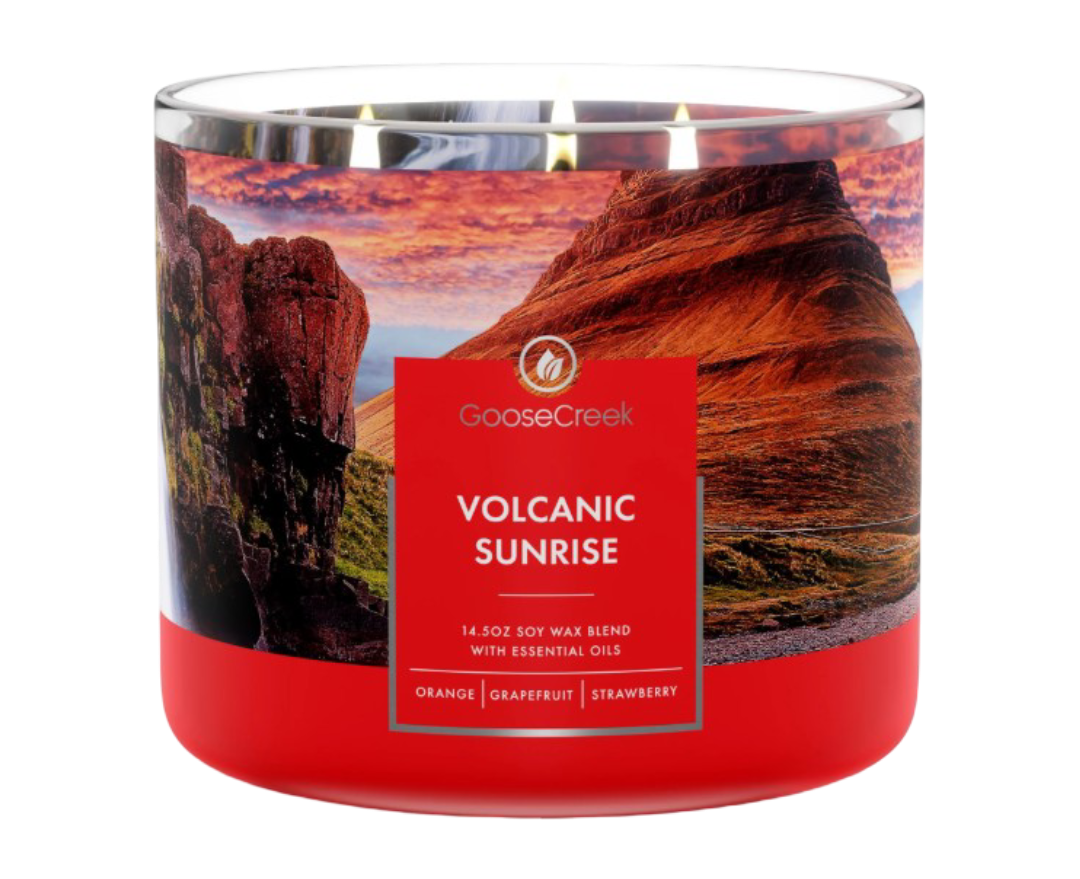 Volcanic Sunrise 3-Wick Candle - 411g
