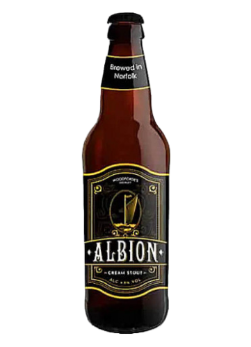 Woodfordes Albion Cream Stout - ABV: 4.8% (500ml)