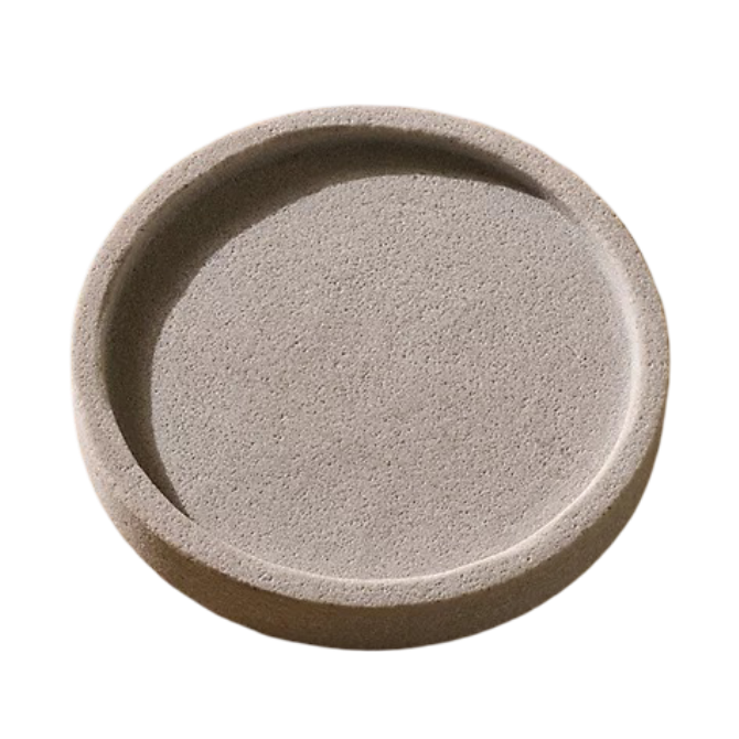 Sandstone Candle Plate - Medium