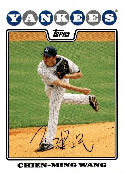 2008 Topps #300 Chien-Ming Wang