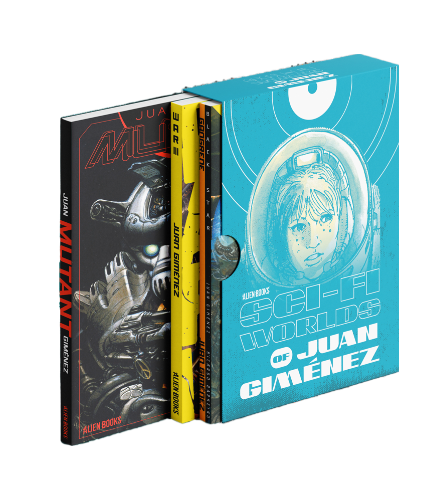 Sci-Fi World's Graphic Novel By Juan Giménez (Set of 4)